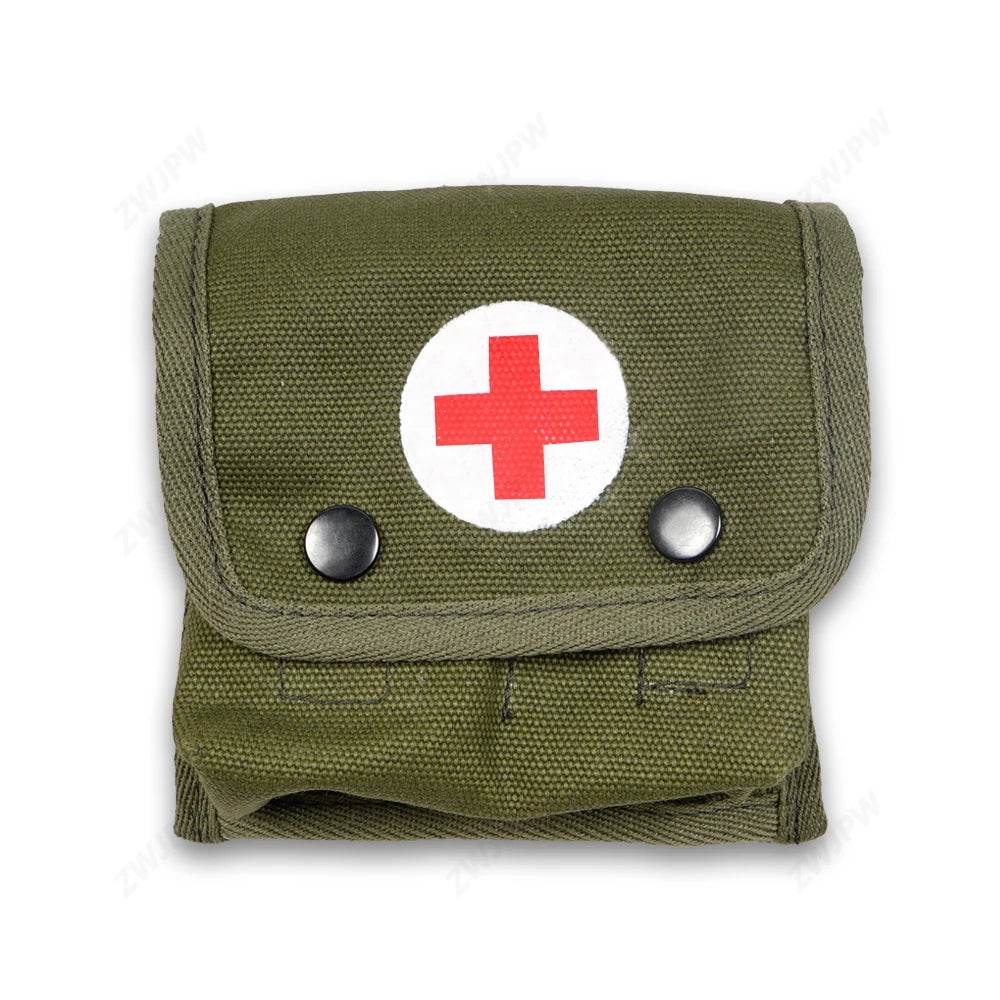 Military-Outdoors WW2 US Army First Aid Kit Pouch - Military-Outdoors.com
