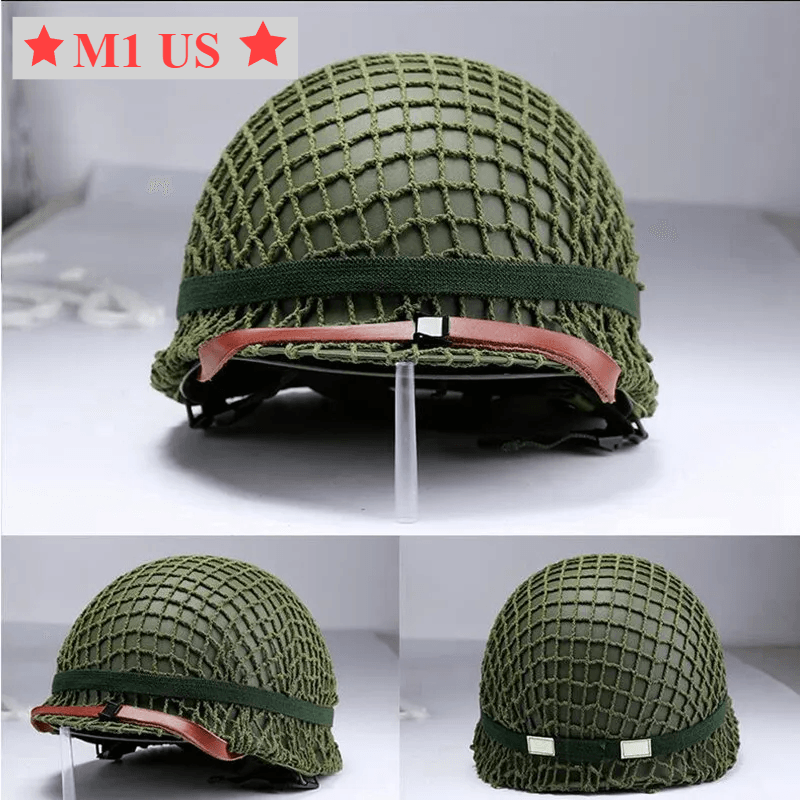 WWII M1 US Army Helmet Replica - Authentic Military Gear - Military-Outdoors.com