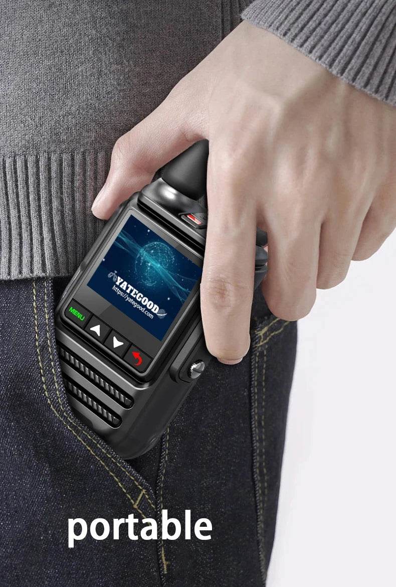 4G 5G Walkie Talkie - Unlimited Distance - Military-Outdoors.com
