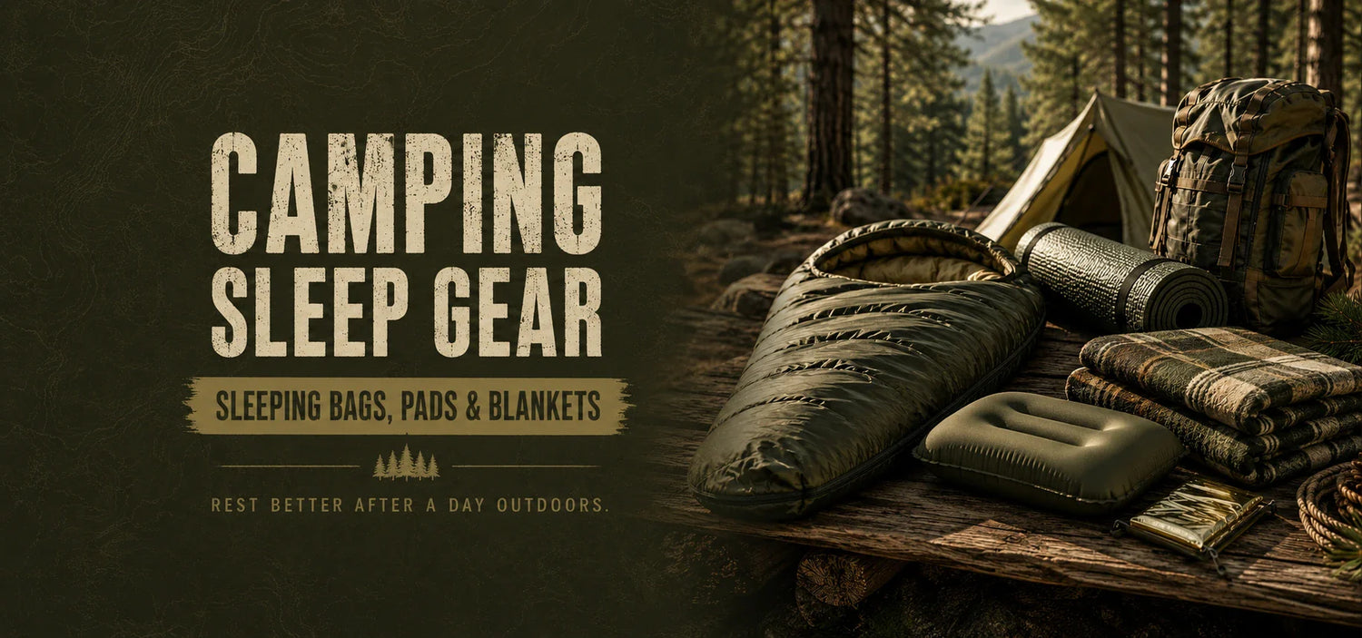 High-quality military sleeping bags designed for comfort and durability in outdoor conditions