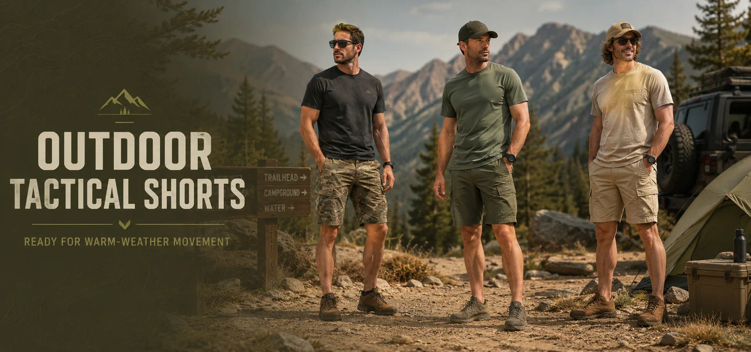 Military camo shorts featuring a comfortable fit and multiple pockets for practical use