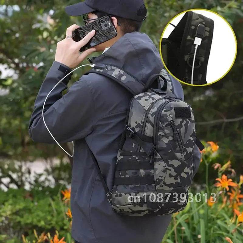 20L Tactical Backpack With USB Function - Military-Outdoors.com