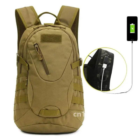 20L Tactical Backpack With USB Function - Military-Outdoors.com