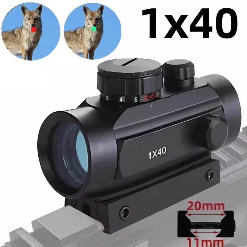 20mm Rail Mount Shooting Scope For Pistol - Military-Outdoors.com