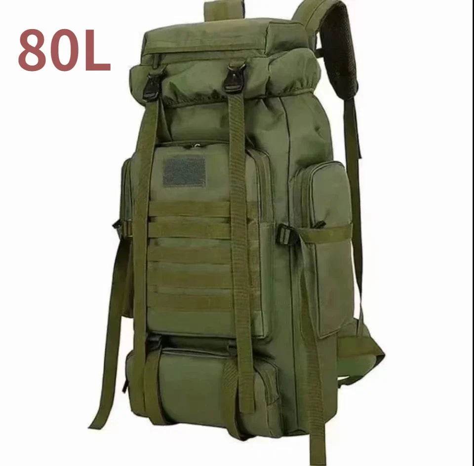 80L-100L Tactical Large Backpack For Outdoors Adventure - Military-Outdoors.com