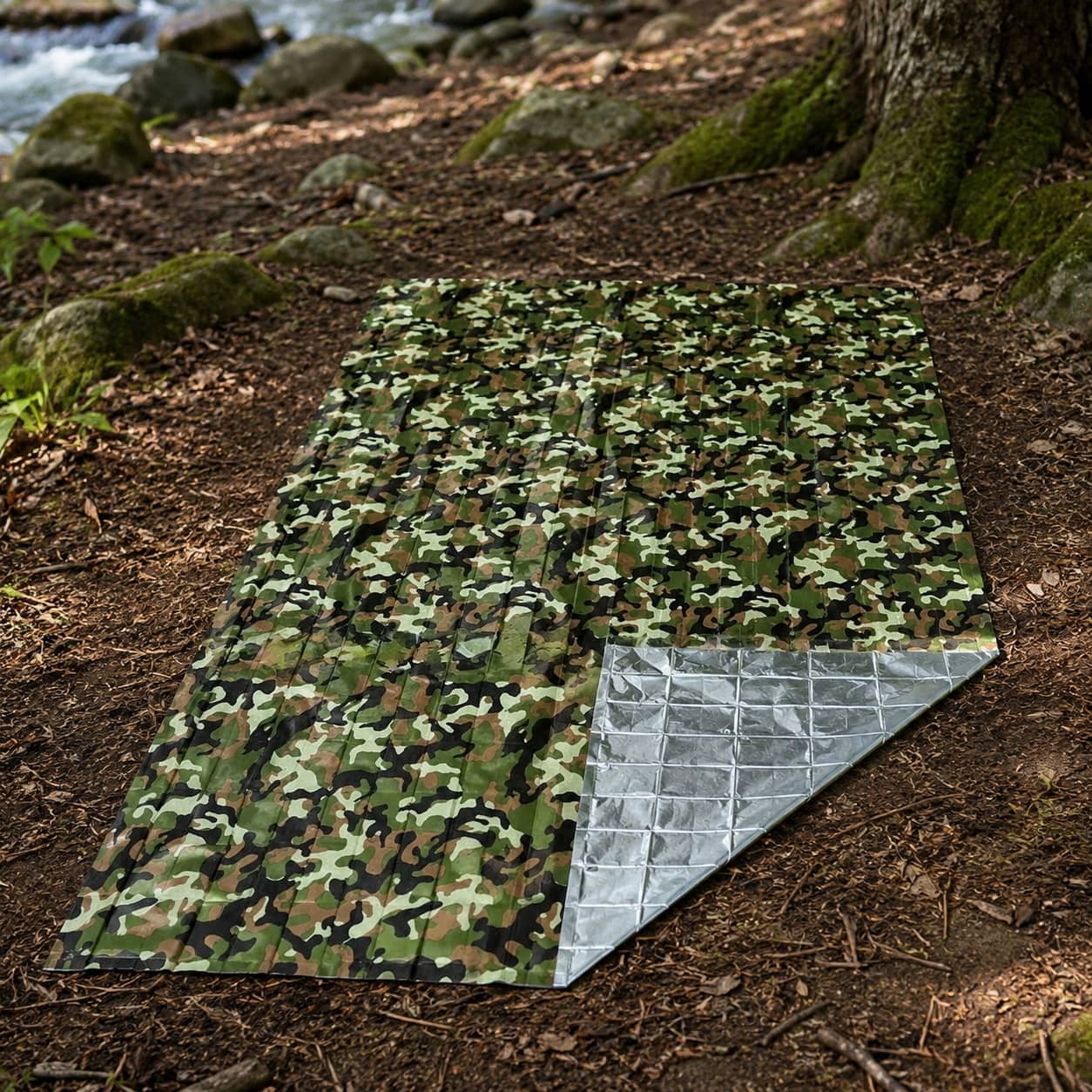 Thermal Emergency Survival Blanket for Camping, Hiking & Outdoor Protection