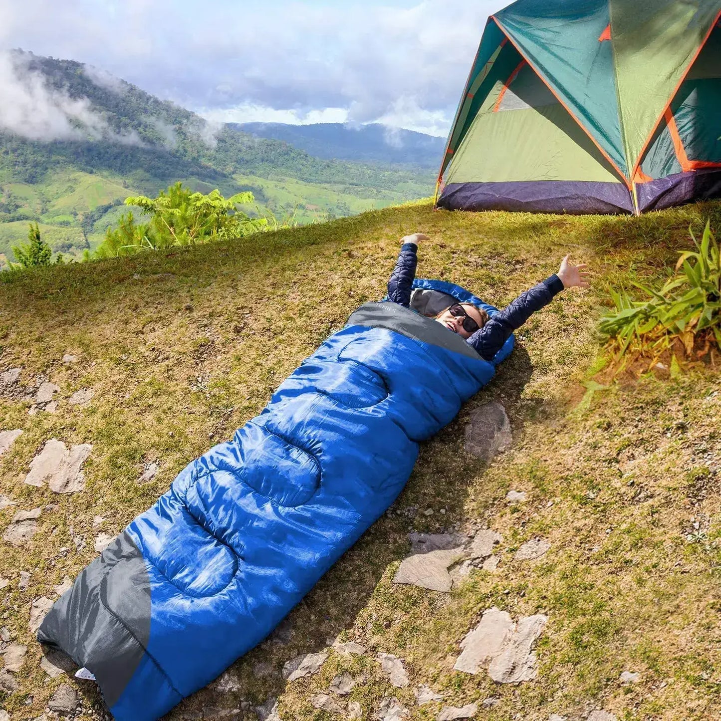 Ultra Lightweight Camping Sleeping Bag - Outdoor Survival Equipment