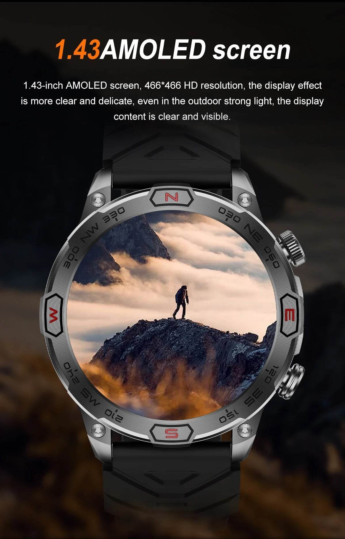 Outdoor Smart Watch With GPS Tracking - Military-Outdoors.com