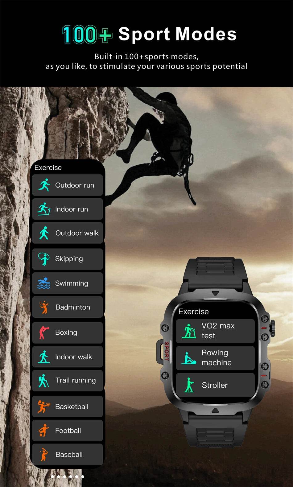 Military GPS Smart Watch With Health Monitor - Military-Outdoors.com