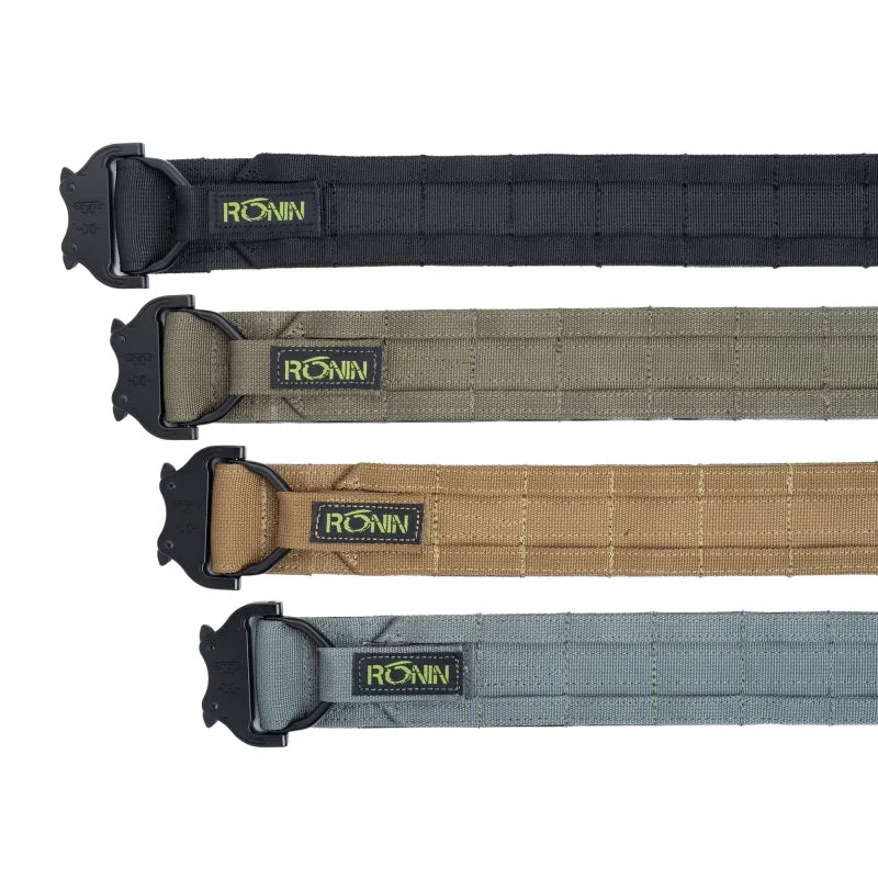 Ronin-Style 1.5-Inch Utility Belt – MOLLE-Style Outdoor Gear Belt