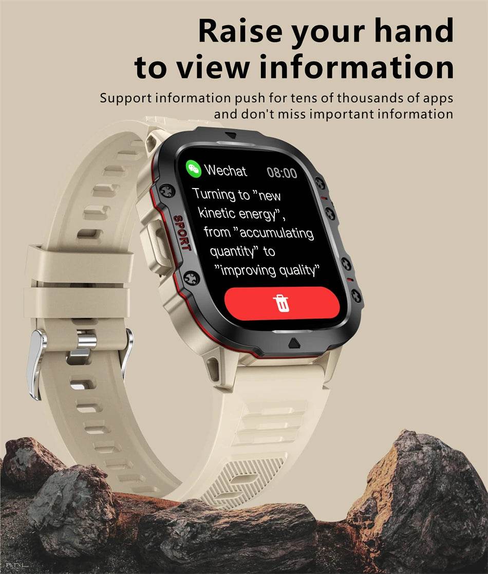Military GPS Smart Watch With Health Monitor - Military-Outdoors.com