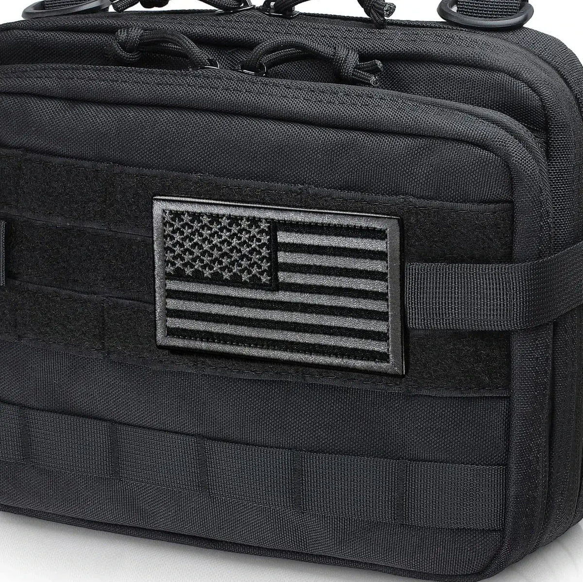US Flag Embroidered Patch - Rugged Military Outdoor Accessory