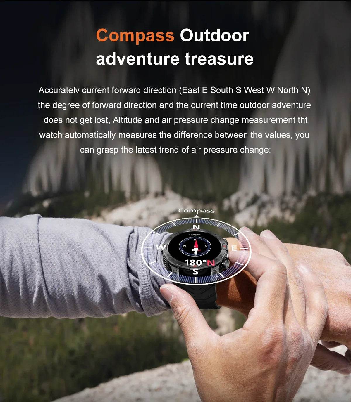 Outdoor Smart Watch With GPS Tracking - Military-Outdoors.com