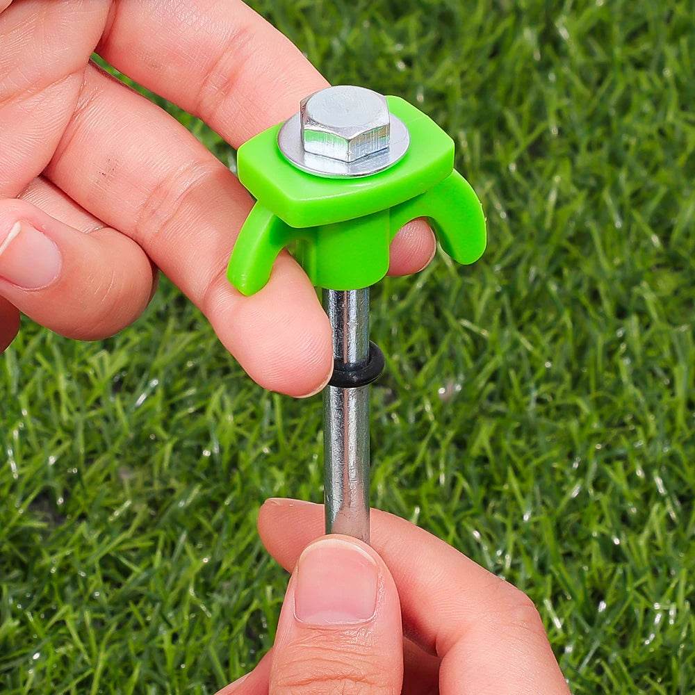 Military-Outdoors Screw Anchor Tent Stakes - 2-10 Pcs Pack - Military-Outdoors.com