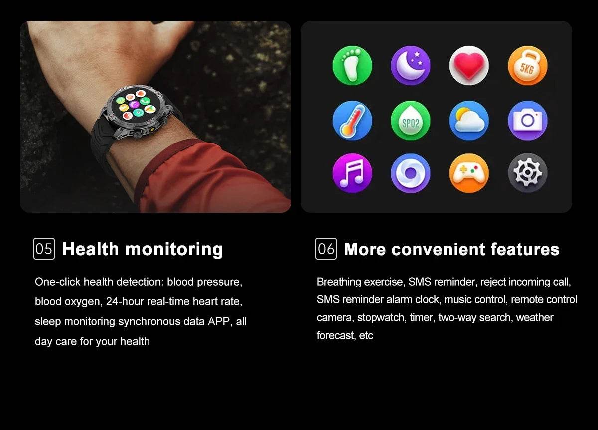 Outdoor Smart Watch With GPS Tracking - Military-Outdoors.com