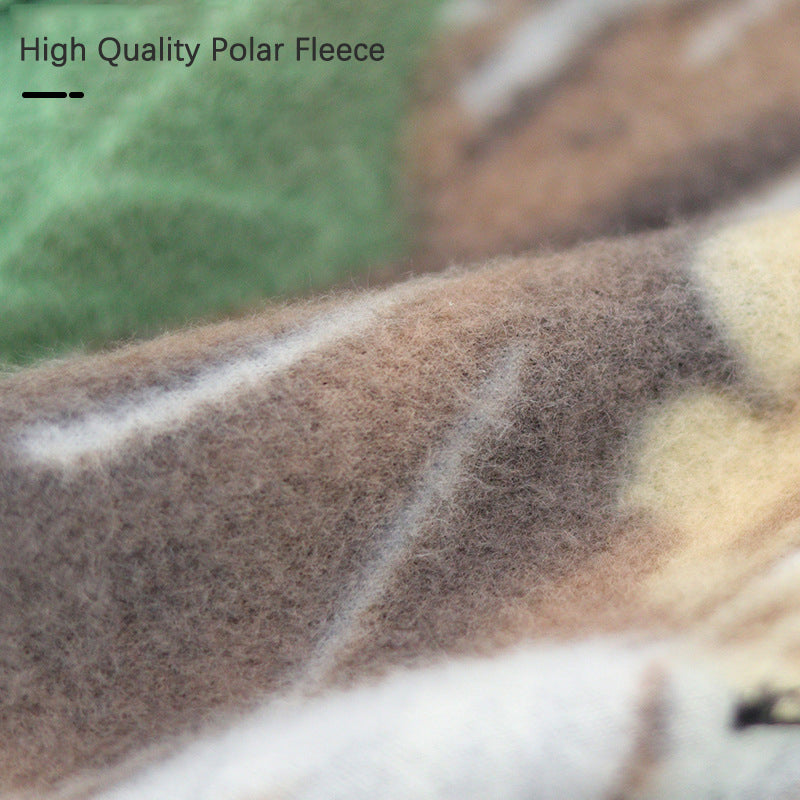 Warm Fleece Winter Cap for Outdoor Cold-Weather Use
