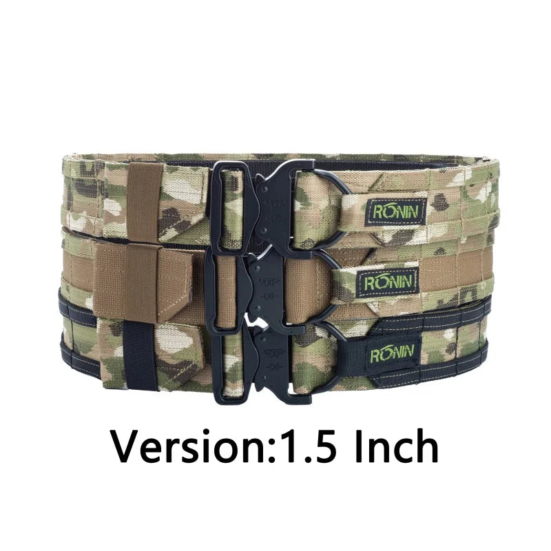 Ronin-Style 1.5-Inch Utility Belt – MOLLE-Style Outdoor Gear Belt