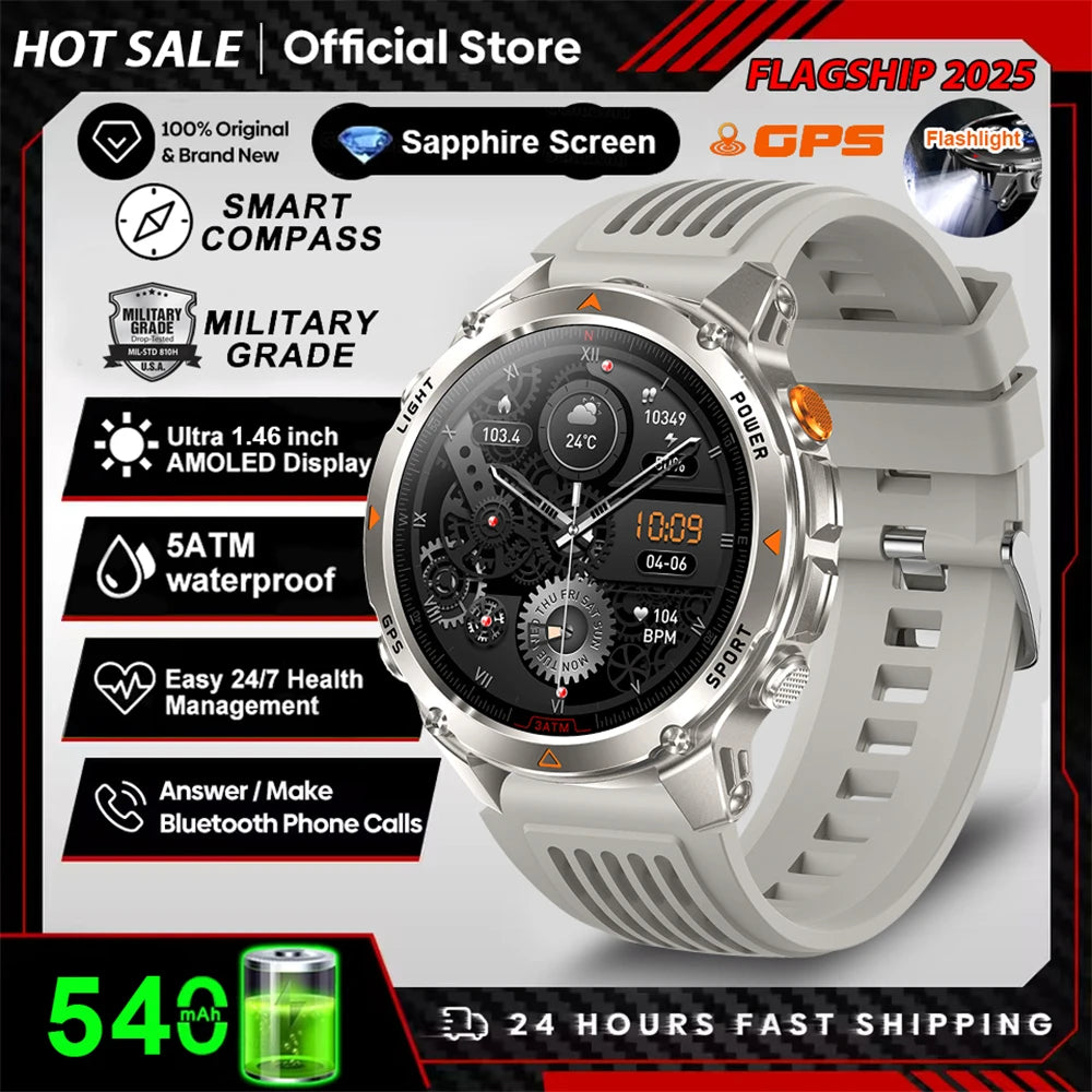 Outdoor GPS Smart Watch with Compass