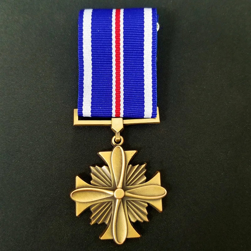 American Distinguished Flying Medal Replica Pin Brooch
