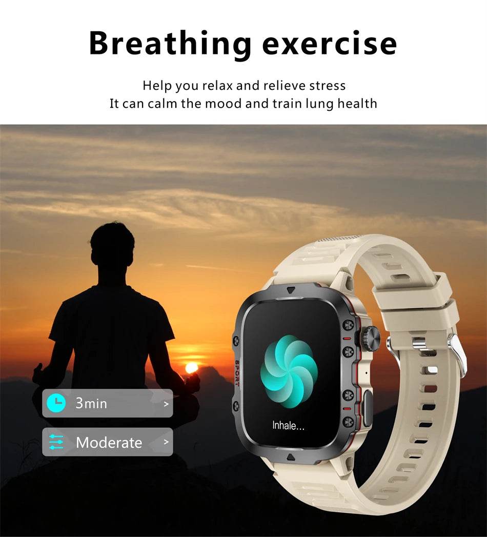 Military GPS Smart Watch With Health Monitor - Military-Outdoors.com