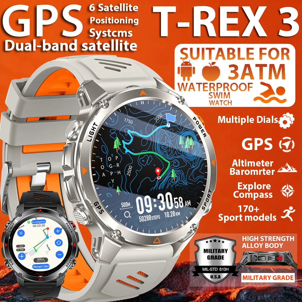 Outdoor GPS Smart Watch with Compass
