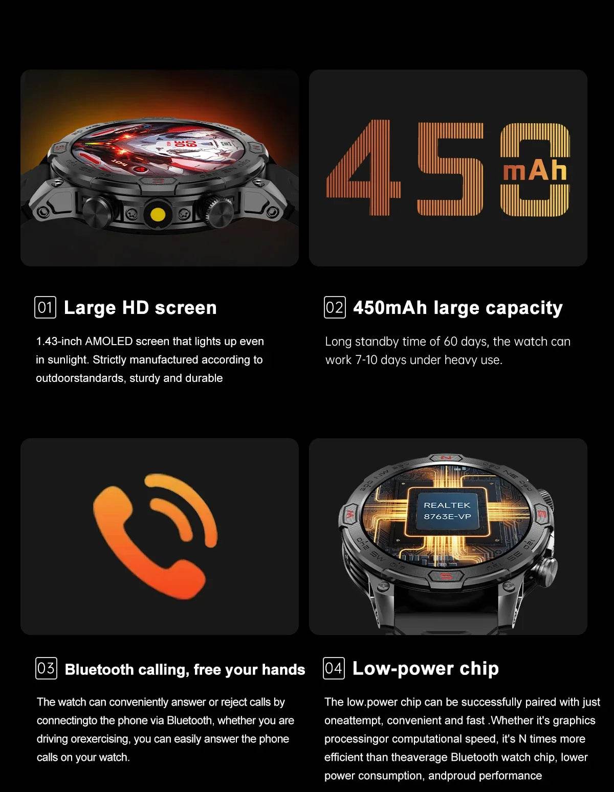 Outdoor Smart Watch With GPS Tracking - Military-Outdoors.com