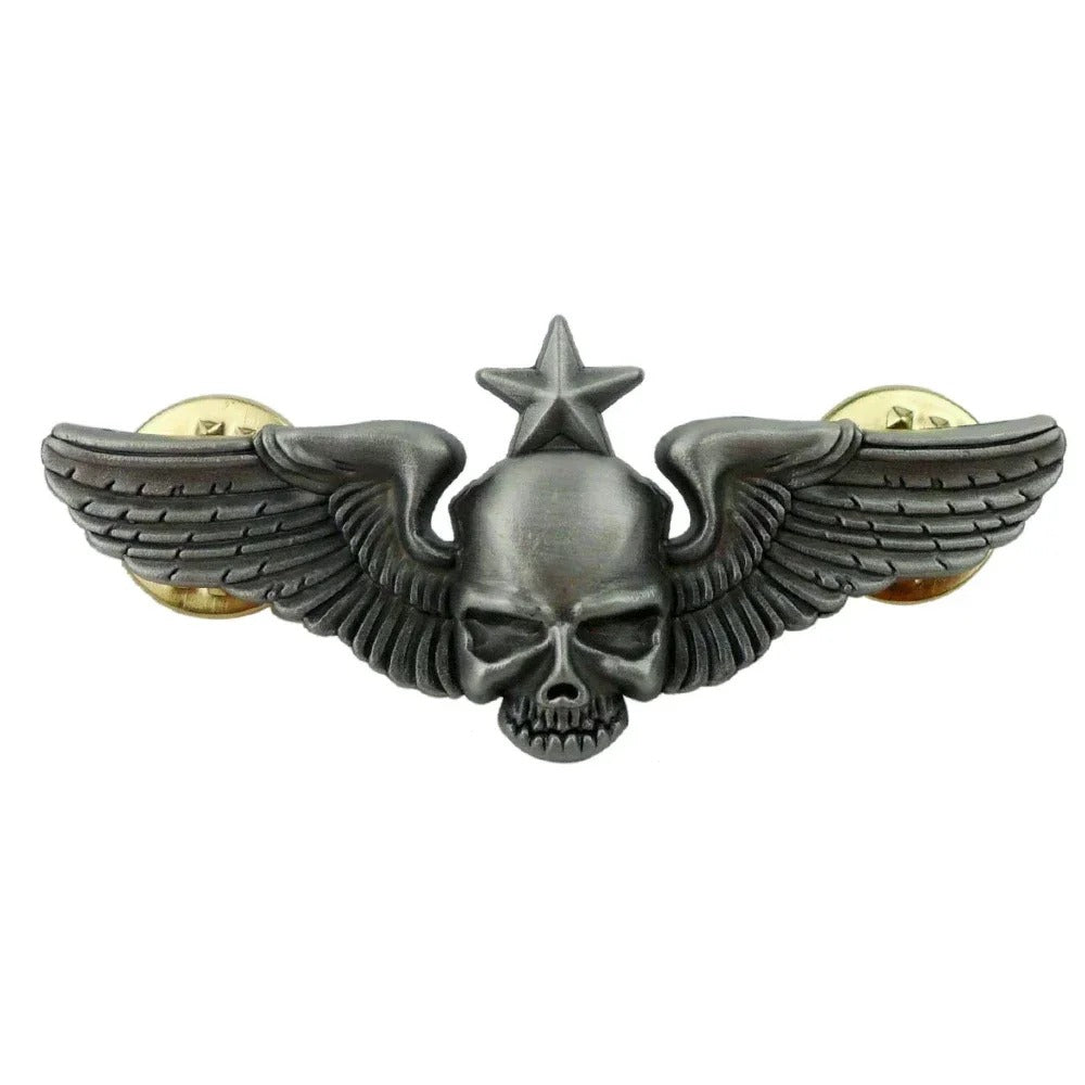 Airborne Badge replica with skull and wings design for military enthusiasts