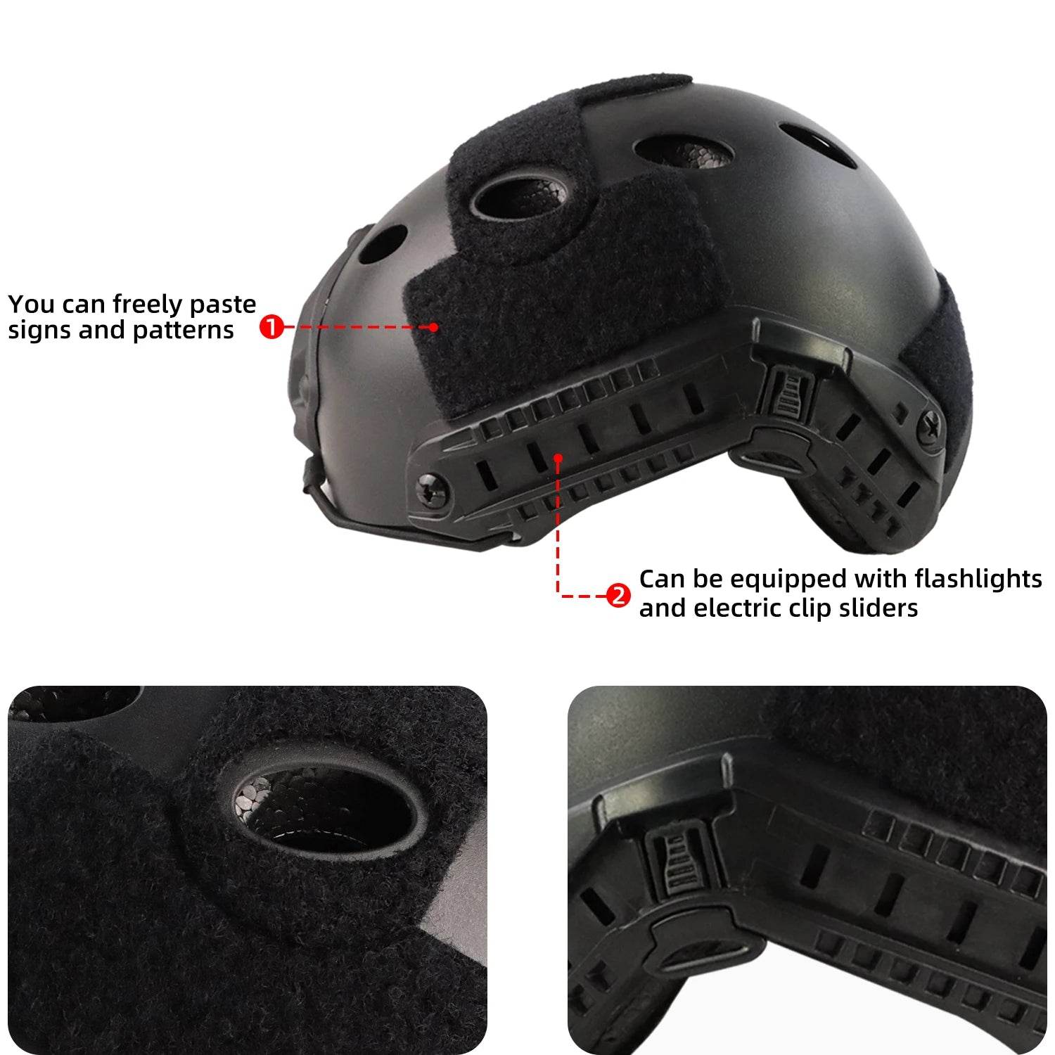 Military-Outdoors Airsoft Tactical Helmets for Protection - Military-Outdoors.com