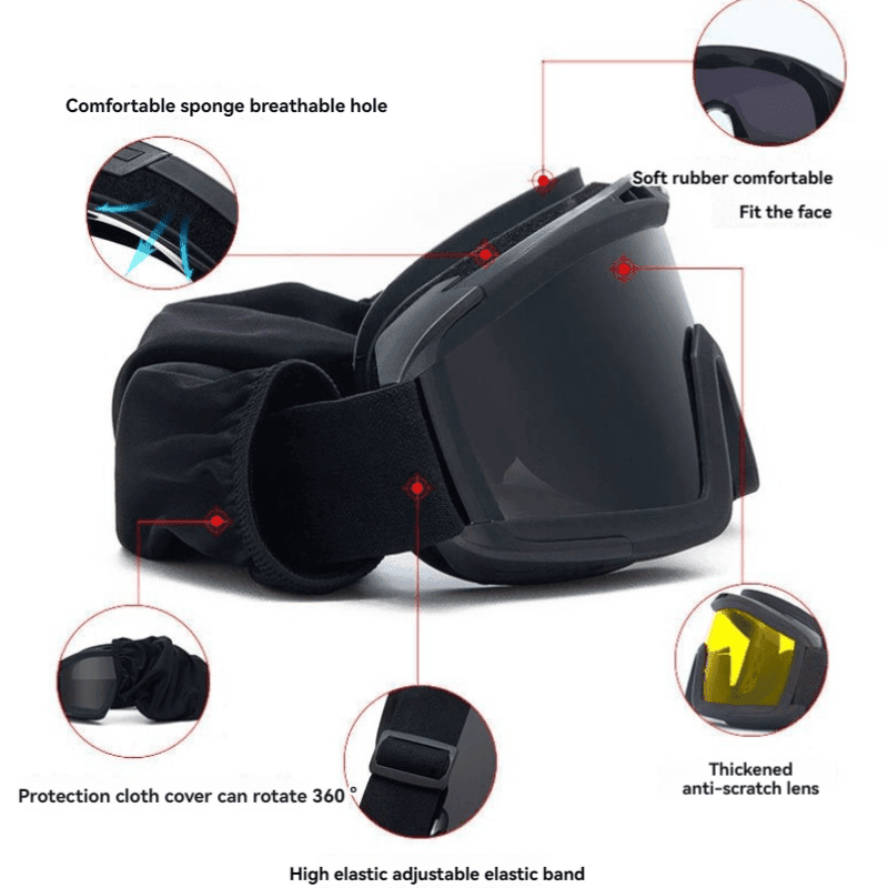 Anti-Fog Anti-fog and Anti-Sand Military Eyewear Sunglasses - Military-Outdoors.com