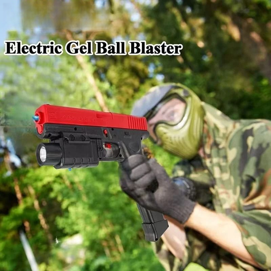 Electric Gel Ball Blaster toy featuring an automatic water bullet gun design for outdoor fun
