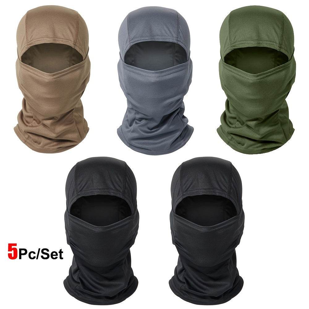 Military-Outdoors Balaclava Full Face Mask - 5 Pack - Military-Outdoors.com