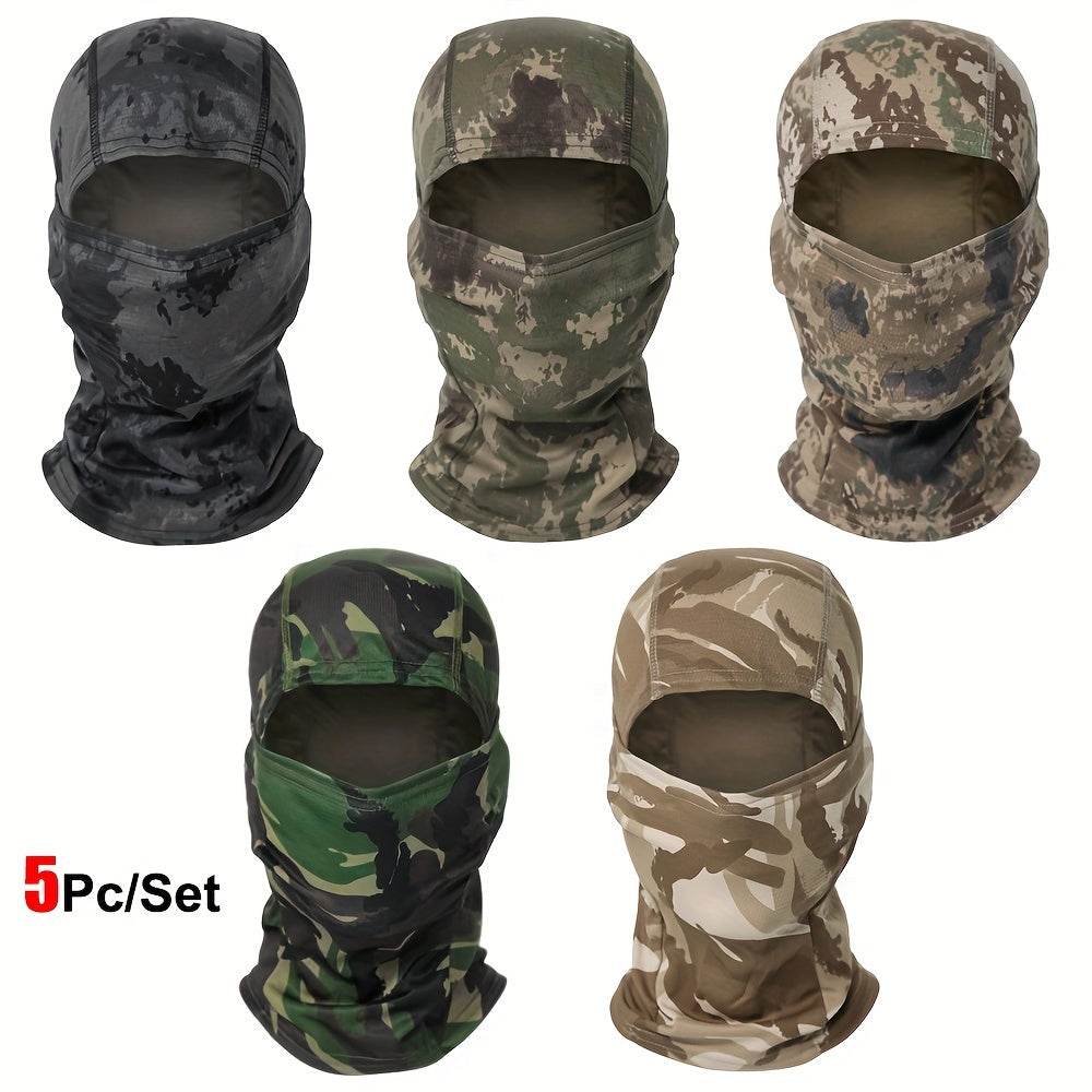 Military-Outdoors Balaclava Full Face Mask - 5 Pack - Military-Outdoors.com