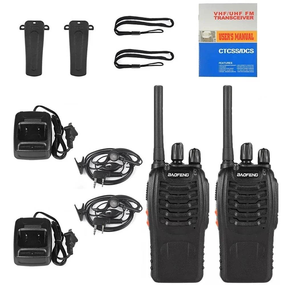 BAOFENG BF-888S UHF 400-480MHz Two Way Radio - Military-Outdoors.com