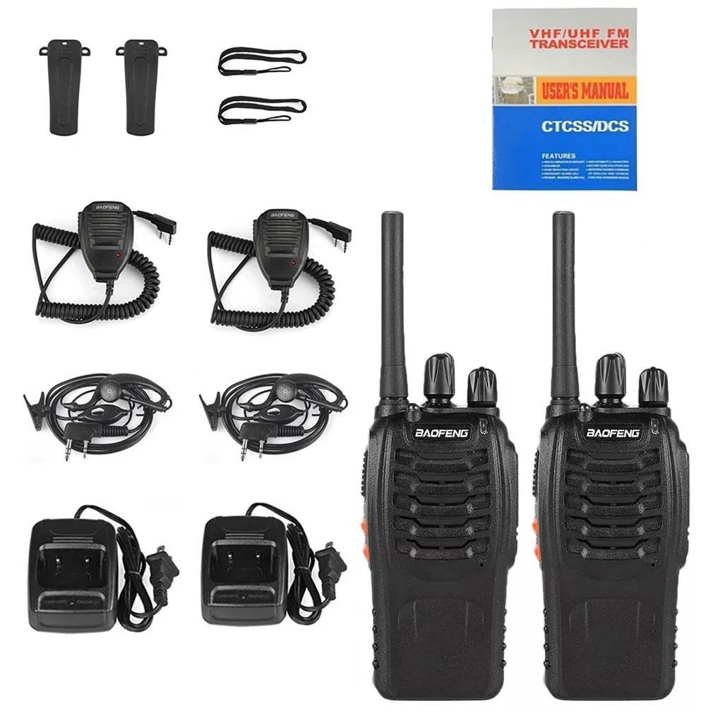 BAOFENG BF-888S UHF 400-480MHz Two Way Radio - Military-Outdoors.com