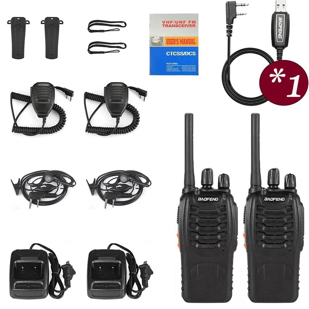 BAOFENG BF-888S UHF 400-480MHz Two Way Radio - Military-Outdoors.com