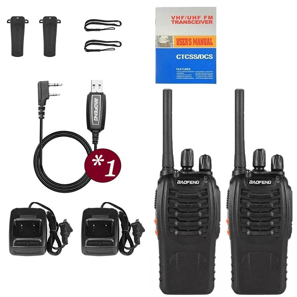 BAOFENG BF-888S UHF 400-480MHz Two Way Radio - Military-Outdoors.com