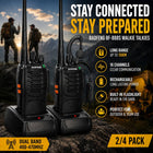BAOFENG BF-888S Walkie Talkies - Long Range Rechargeable Two-Way Radios