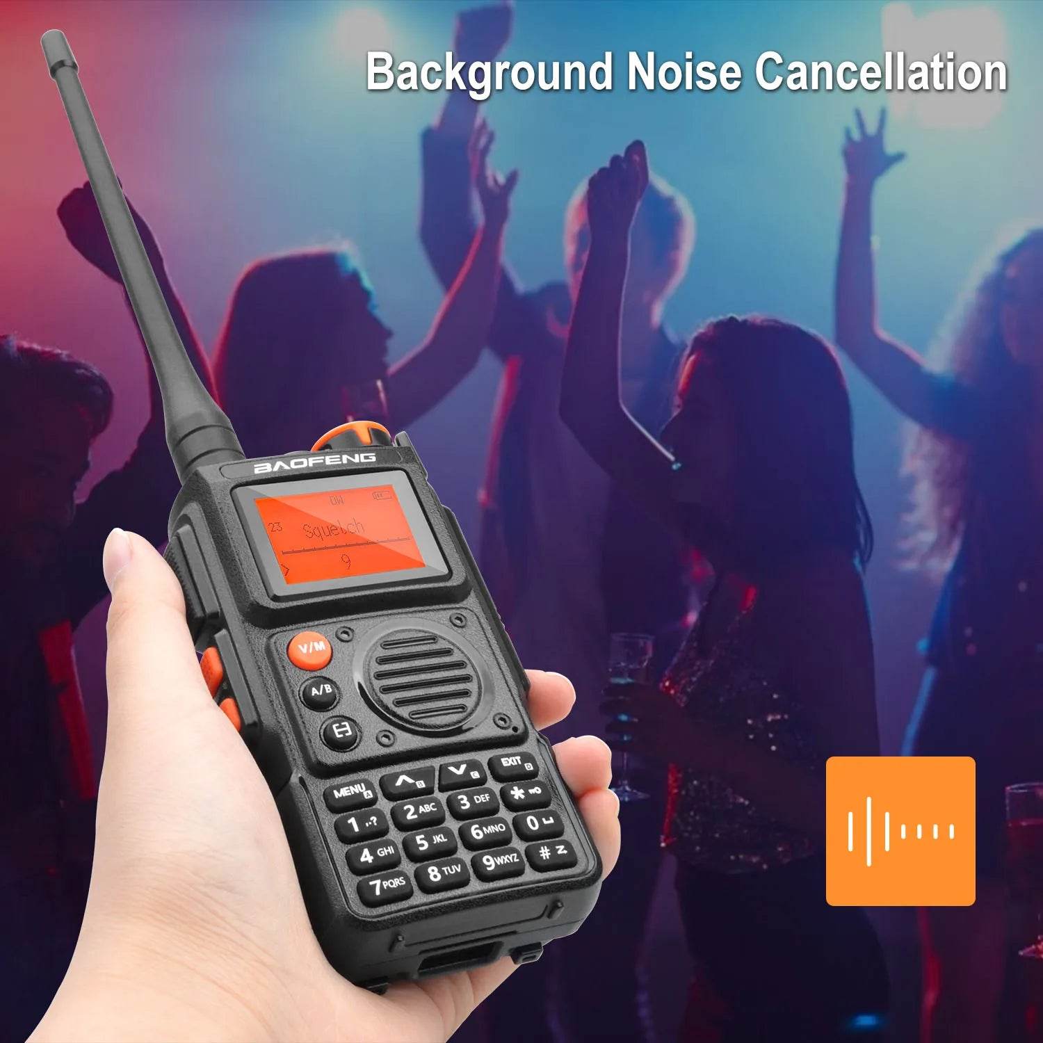 Walkie Talkie Baofeng K6 Multi-Band 999 Ch - Military-Outdoors.com