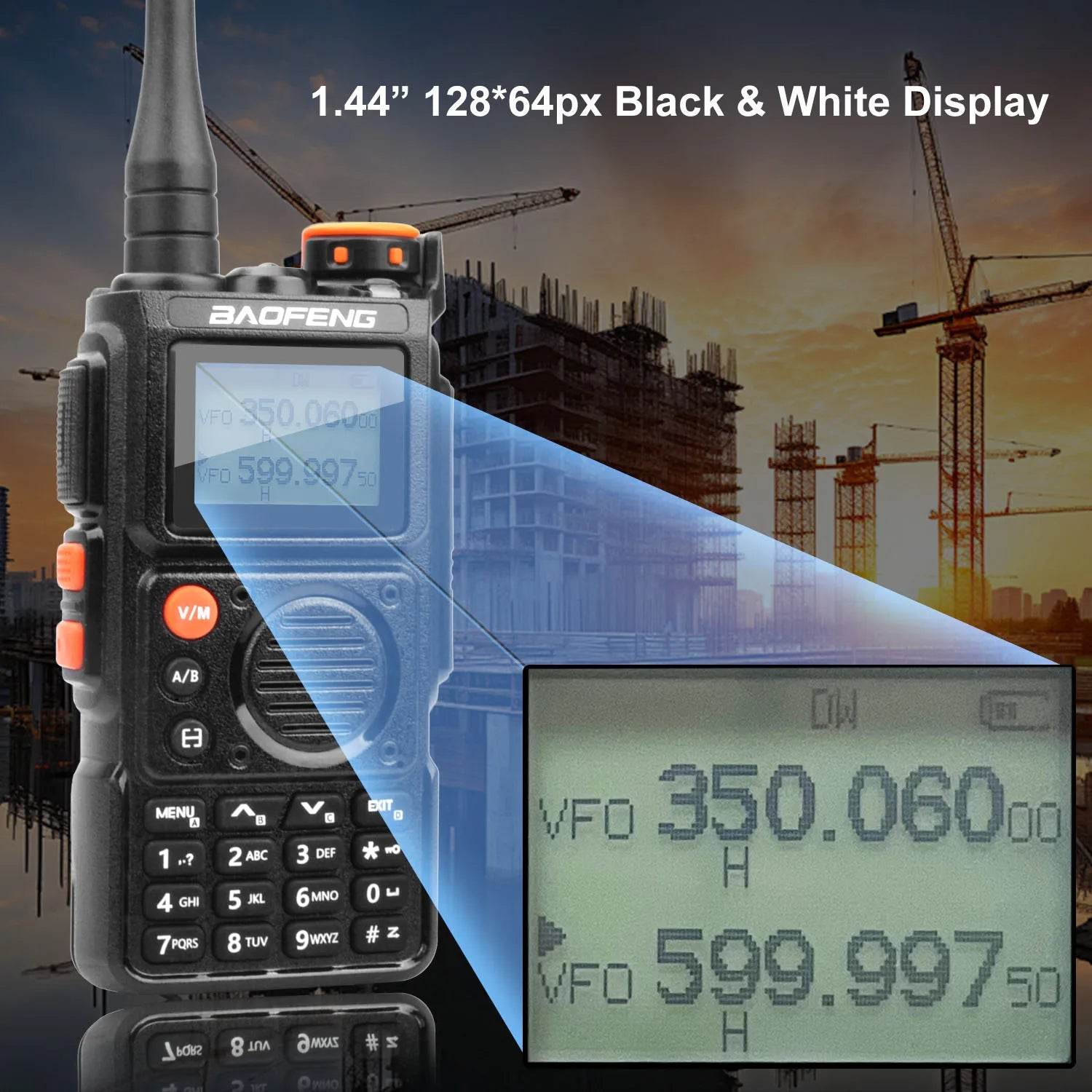 Walkie Talkie Baofeng K6 Multi-Band 999 Ch - Military-Outdoors.com