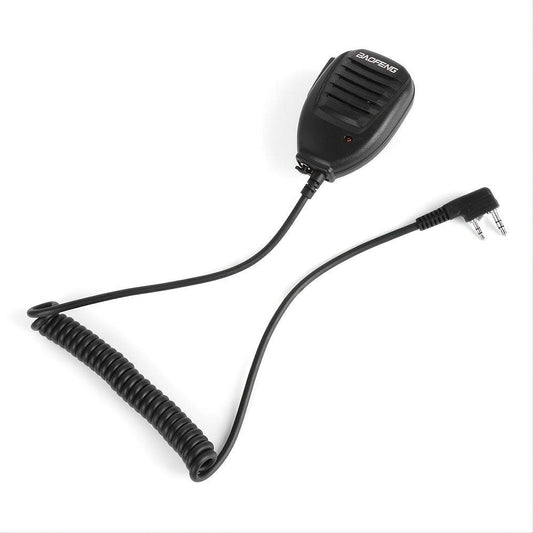Baofeng Speaker Mic For Two Way Radio - PTT Button - Military-Outdoors.com