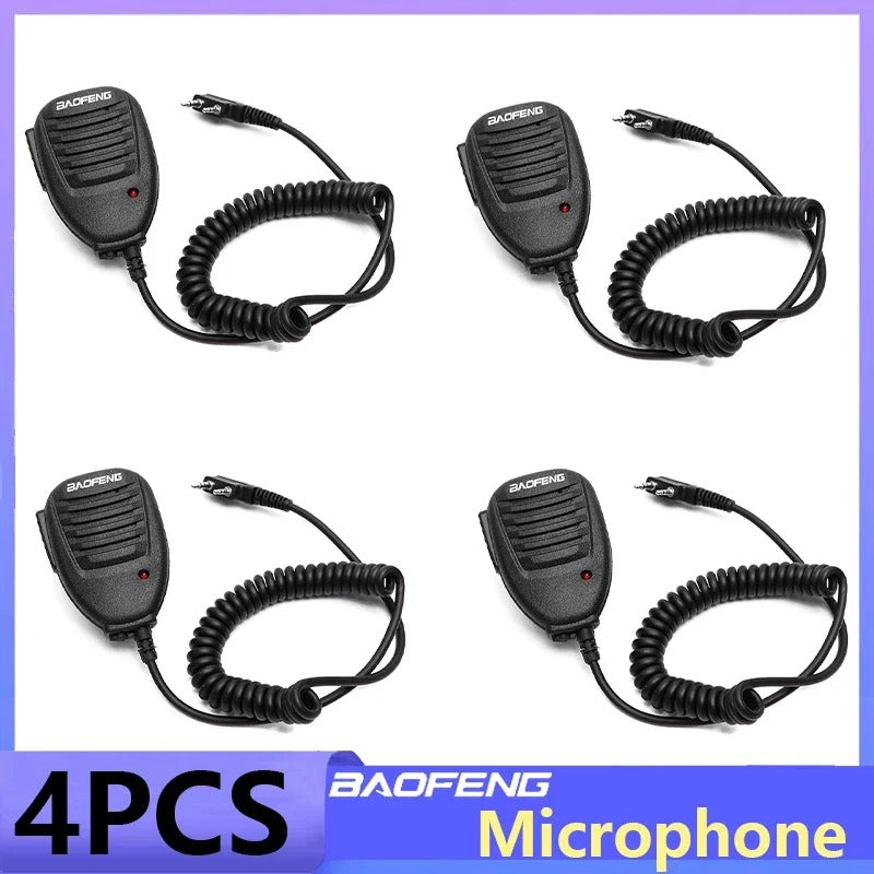 Baofeng Two Way Radio Mic for Clear Communication and Durability