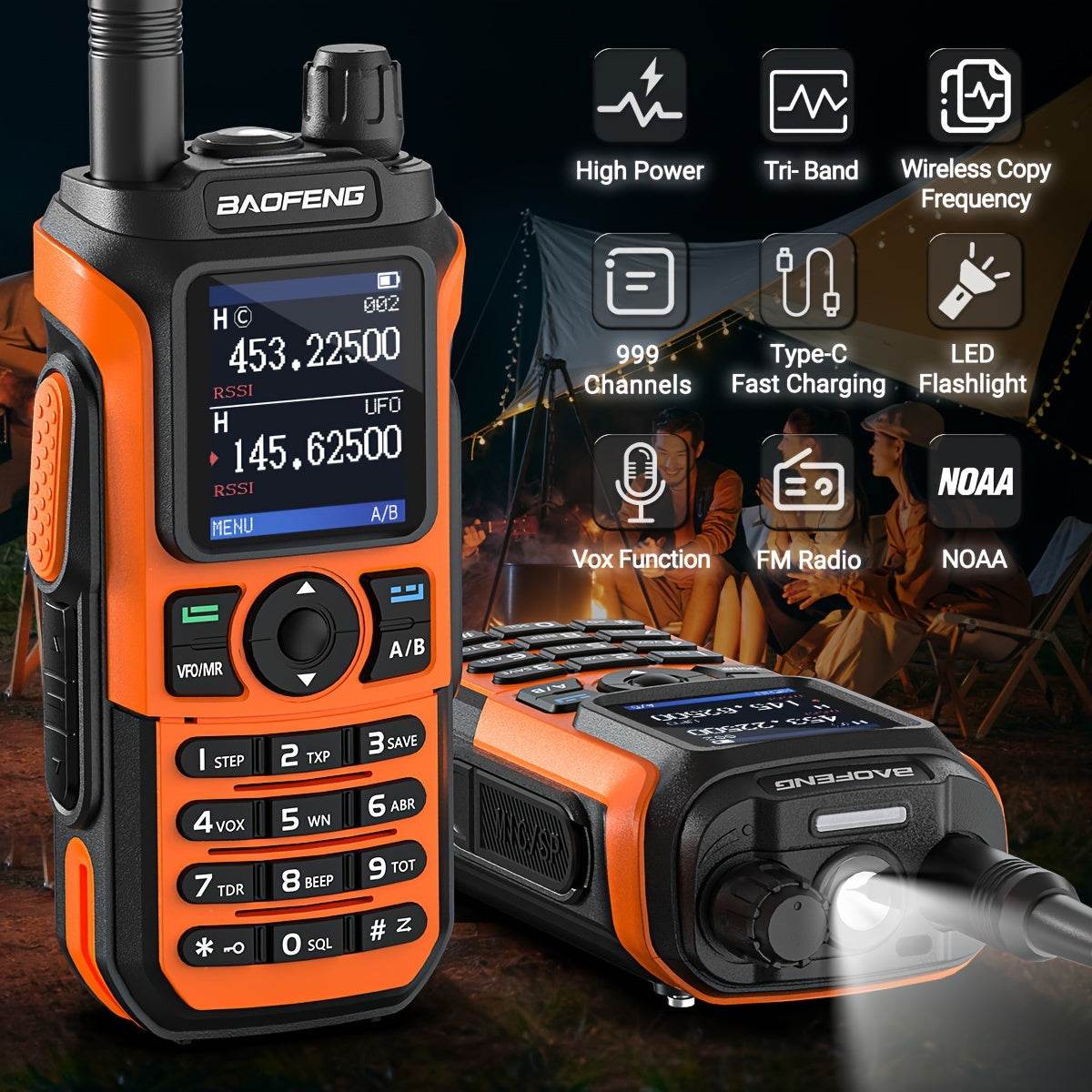 Baofeng UV-21 PRO V2 Walkie Talkies - Military-Outdoors.com
