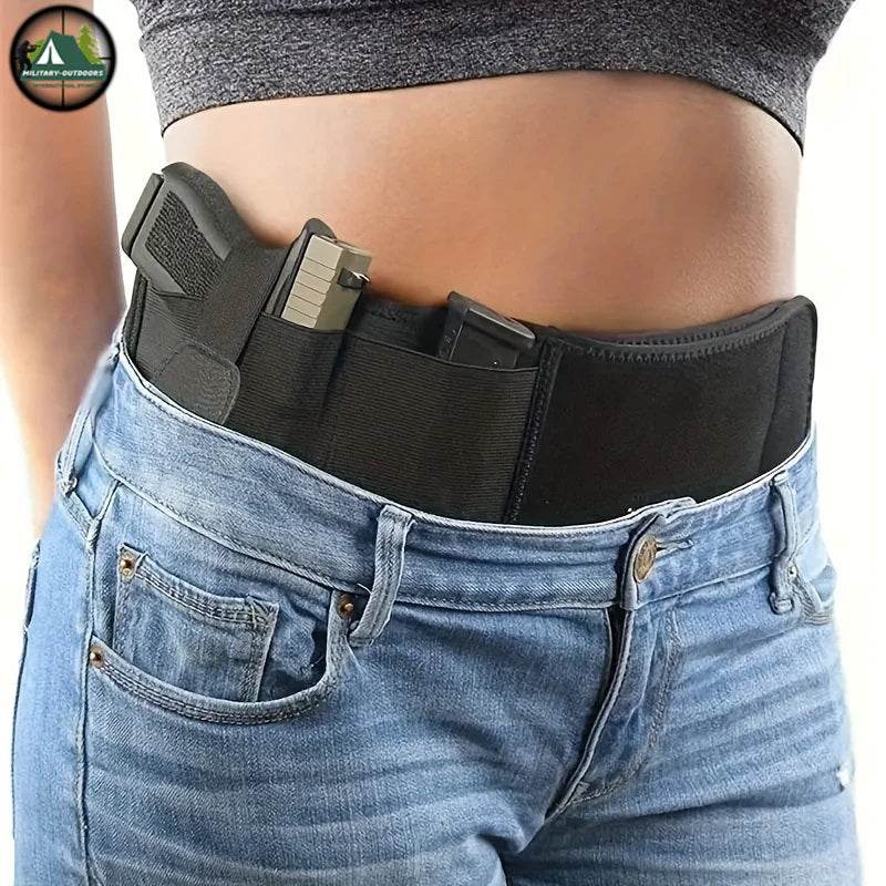 Military-Approved Belly Band Pistol Holster for Comfort - Military-Outdoors.com
