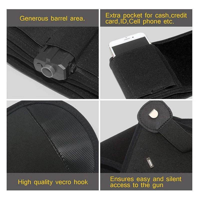 Military-Approved Belly Band Pistol Holster for Comfort - Military-Outdoors.com