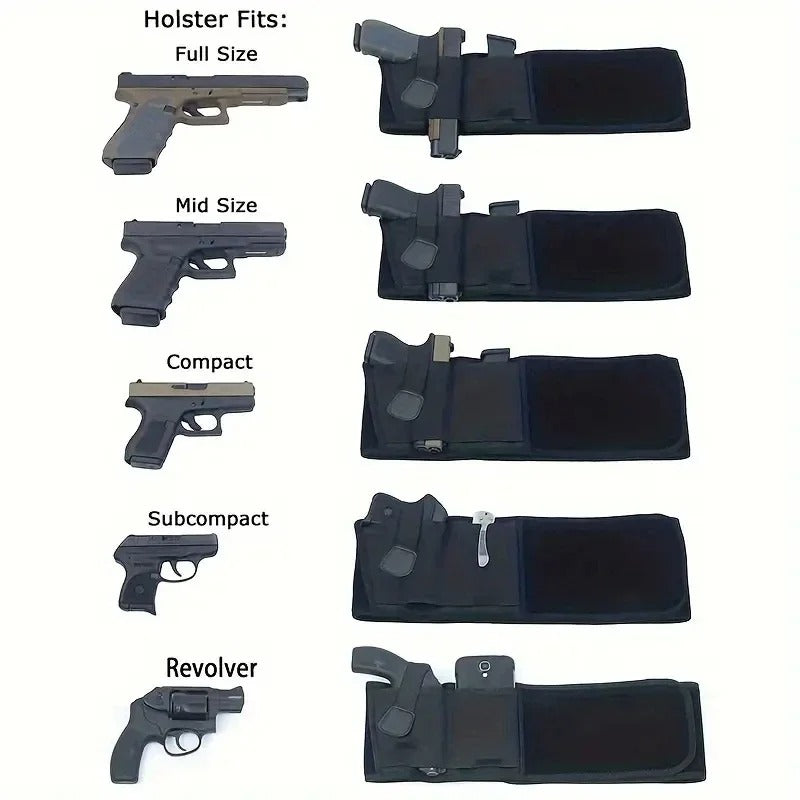 Military-Approved Belly Band Pistol Holster Military-Outdoors.com