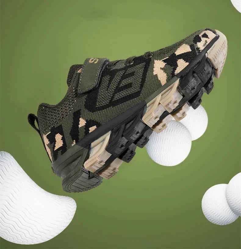 Children Boys Outdoor Camouflage Sneakers - Military-Outdoors.com