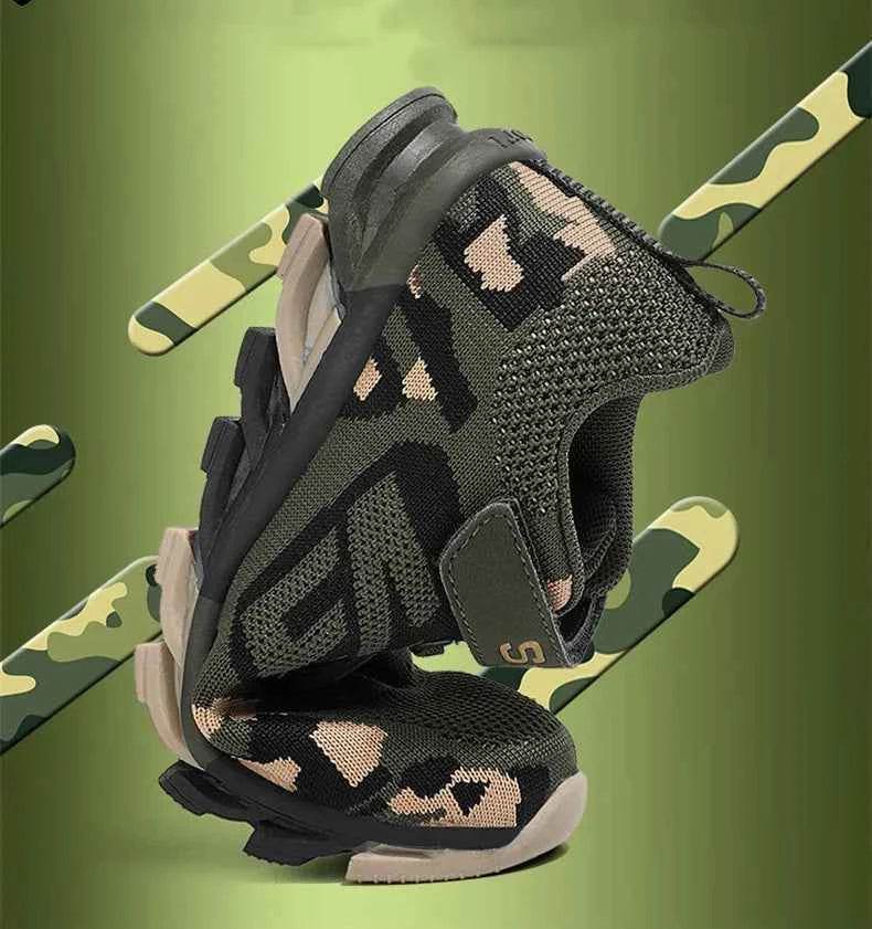 Children Boys Outdoor Camouflage Sneakers - Military-Outdoors.com