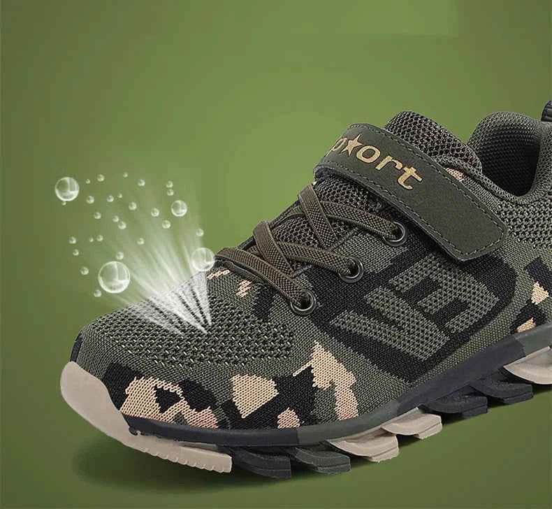 Children Boys Outdoor Camouflage Sneakers - Military-Outdoors.com