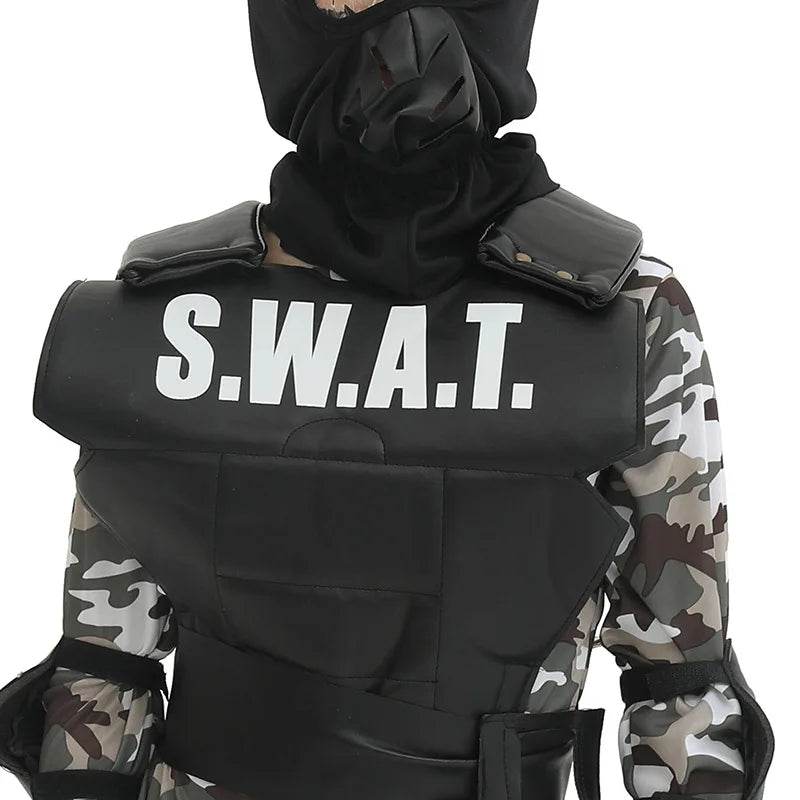Military-Outdoors.com Boys SWAT Uniform Costume with Camouflage - Military-Outdoors.com