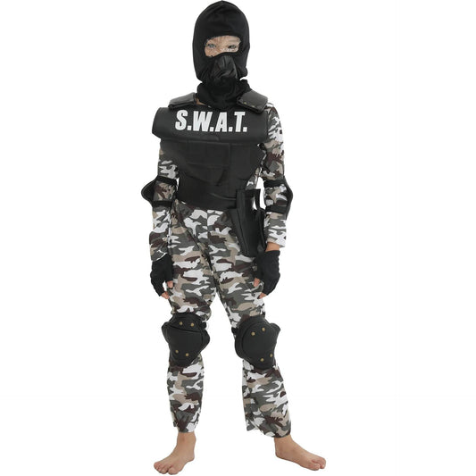 Military-Outdoors.com Boys SWAT Uniform Costume with Camouflage - Military-Outdoors.com